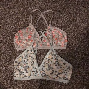 Set of two bralettes